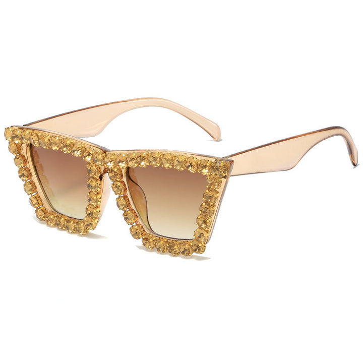 Women's extravagant sunglasses with glittering frame Kalsten