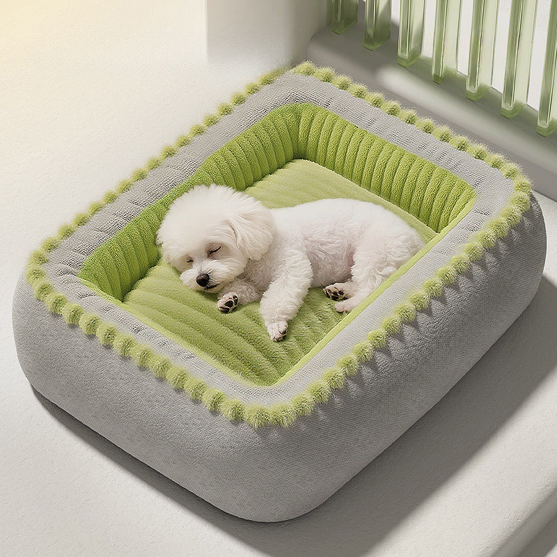 Plush Orthopedic Dog Bed