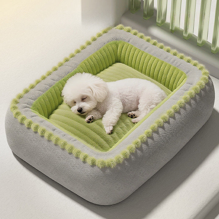 Plush Orthopedic Dog Bed