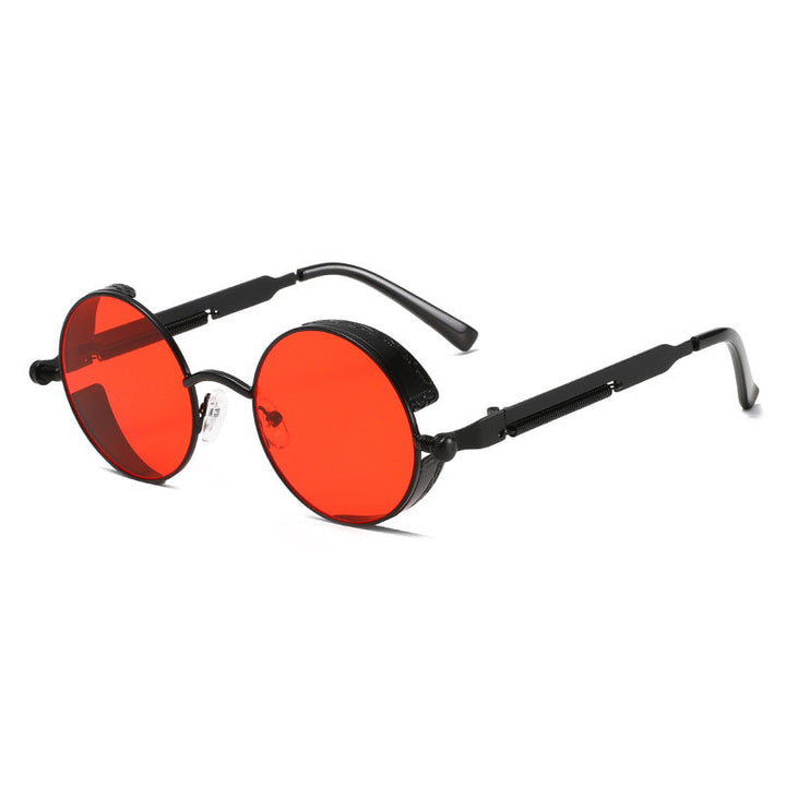 Ladies Round Sunglasses with High-Quality Metal Frame Kalsten