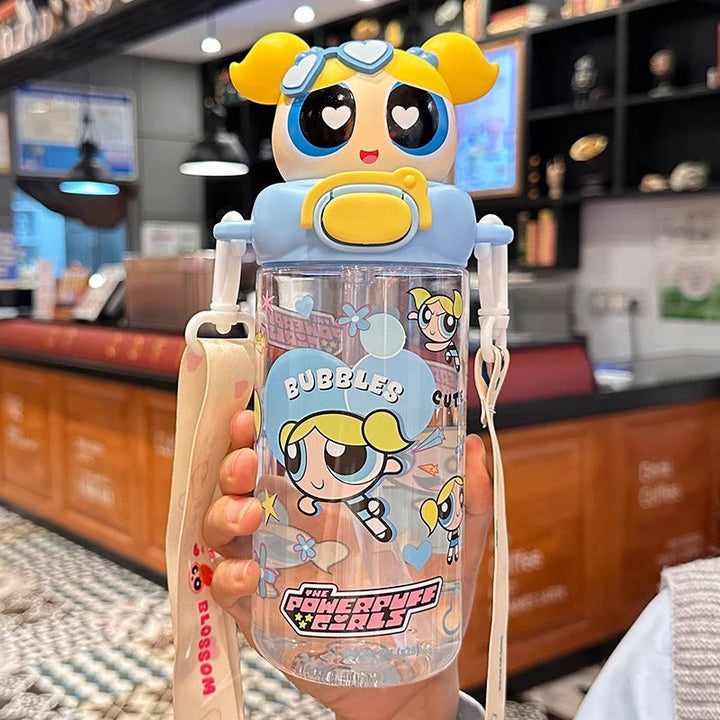 Ladies interactive drinking bottle with character design Kalsten