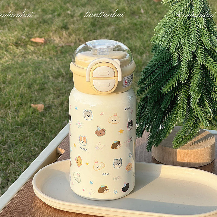 Women’s insulated water bottle with secure closure system Kalsten