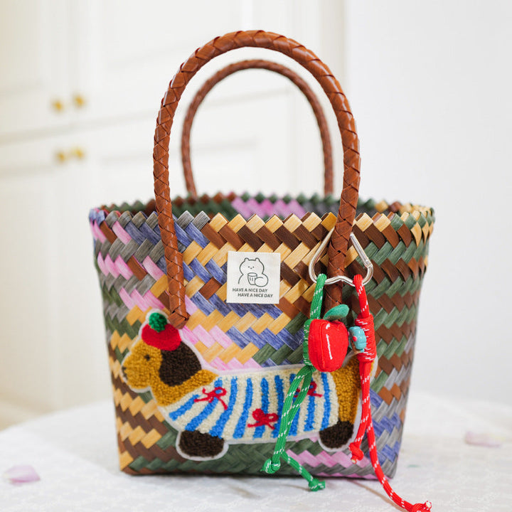 Handmade basket bag Kalsten