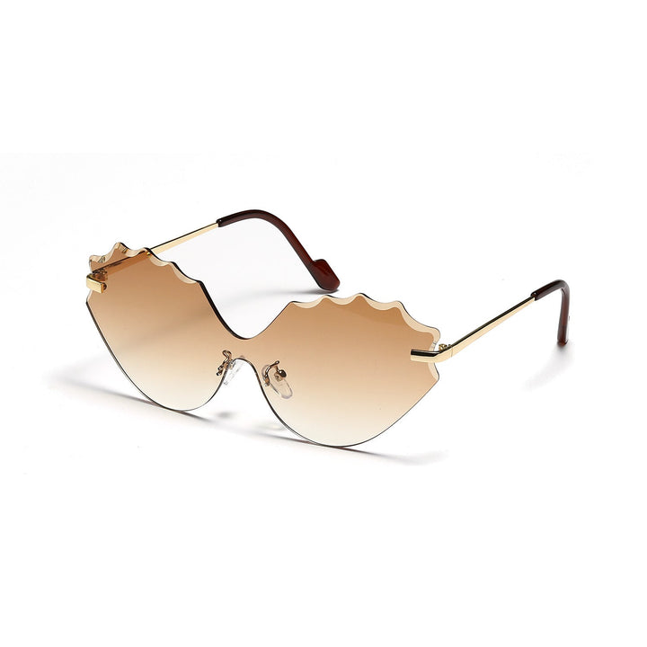 Women's Sunglasses with Unique Wave Design Kalsten