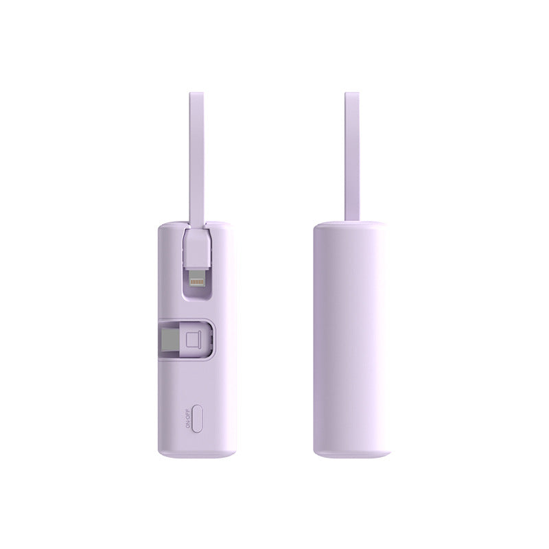 Portable power bank with integrated charging cable and fast charging function Kalsten