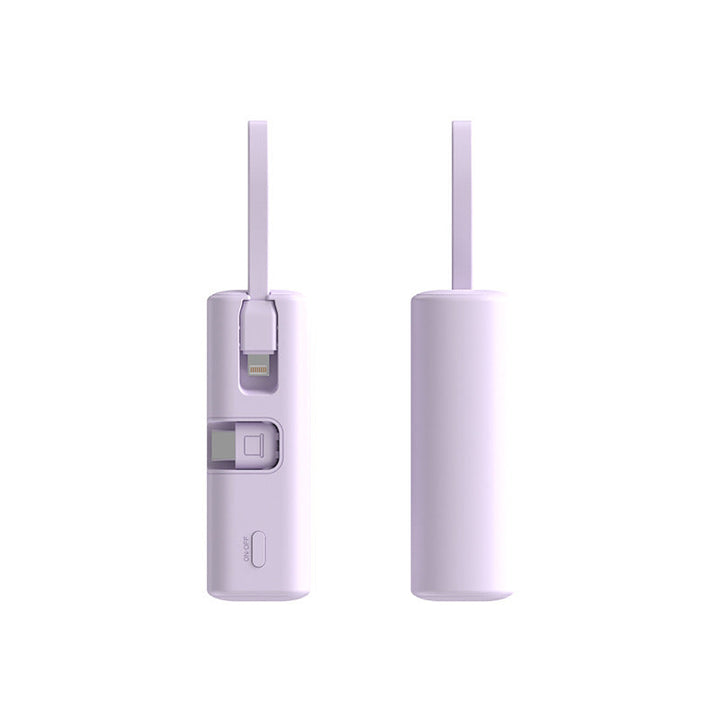 Portable power bank with integrated charging cable and fast charging function Kalsten