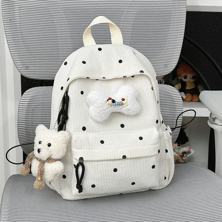 Cute Plush Animal-Themed School Backpack