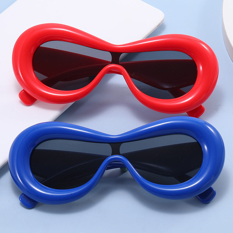Women futuristic design sunglasses Kalsten