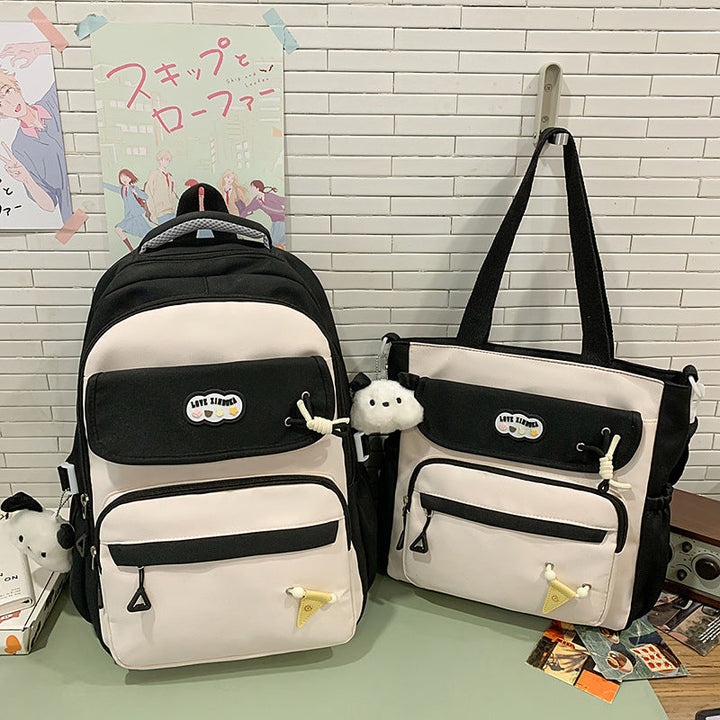 Multi-Functional Plush School Backpack Kalsten