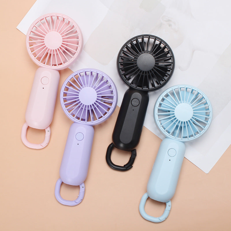 Unisex portable mini hand fan with USB charging and carrying strap Kalsten