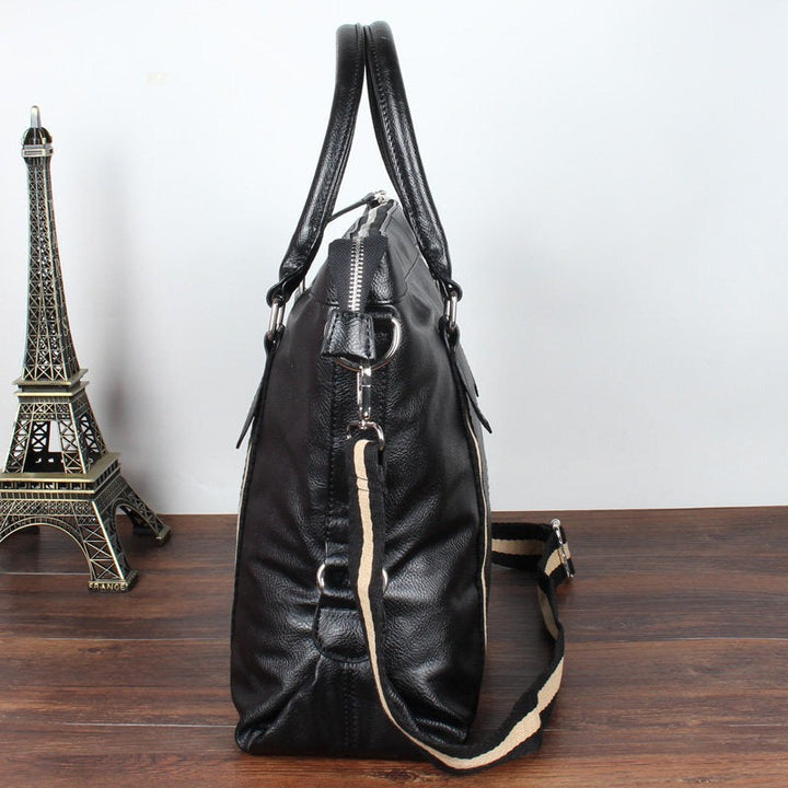 Elegant and Multifunctional Leather Briefcase Kalsten