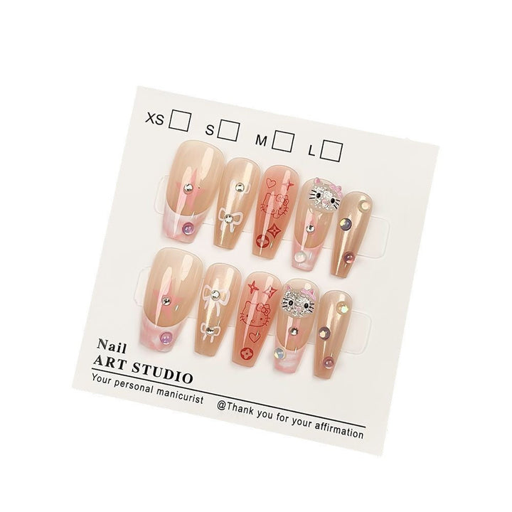 Artificial nails with special designs Kalsten