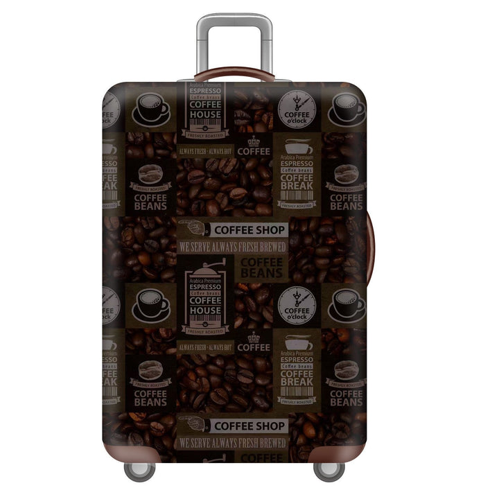 Unisex nano elastic suitcase cover with starry sky city motif, stretch protective cover for trolley luggage Kalsten