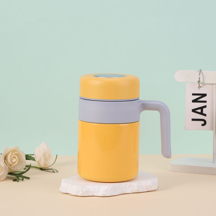 Women's insulated cup with ergonomic handle and spill-proof lid Kalsten