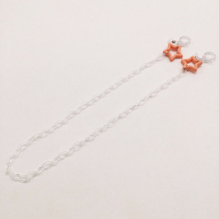 Fashionable glasses holder chain with star pendants Kalsten