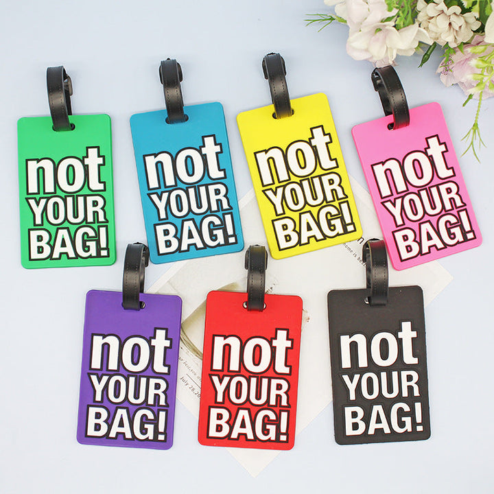 Unisex Luggage Tag with Humorous Design Kalsten