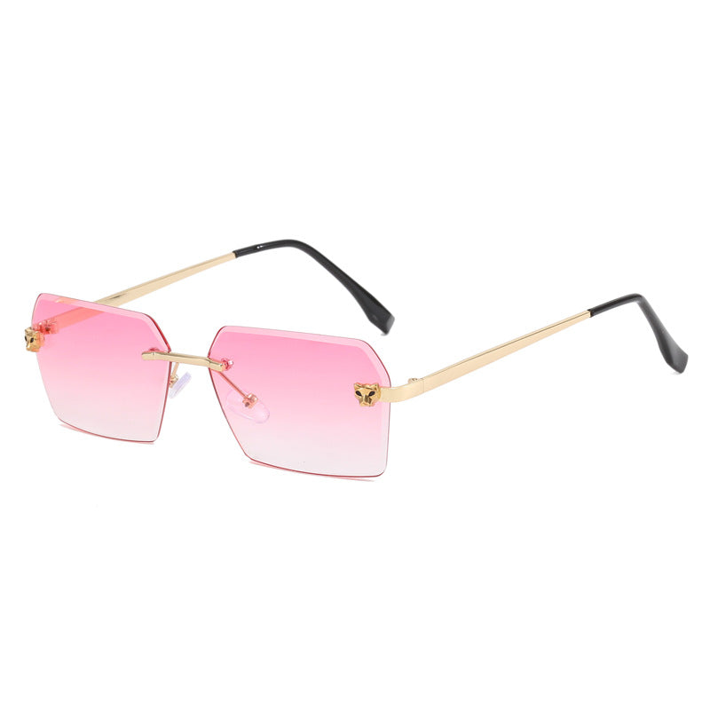 Women's fashionable square sunglasses with elegant metal frame Kalsten