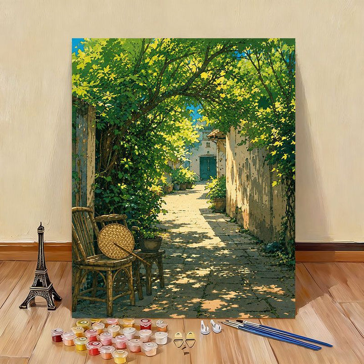Scenic Garden Paint by Numbers Kit Kalsten