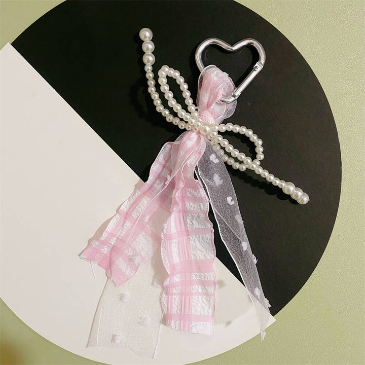 Decorative Heart-Shaped Keychain kalsten