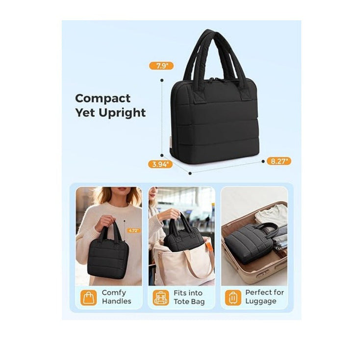Cosmetic organizer with practical compartment system Kalsten