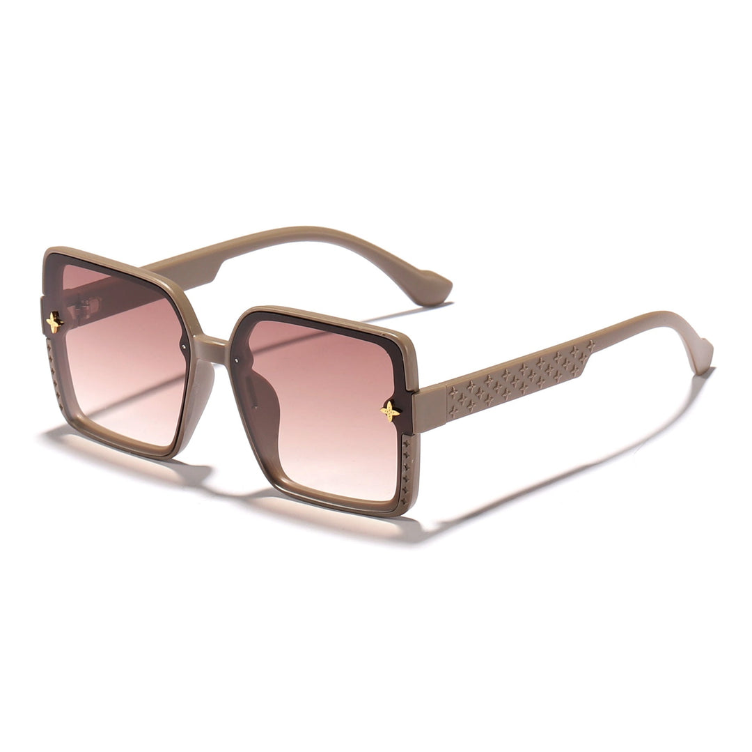 Women's fashionable square sunglasses with embellished frame Kalsten