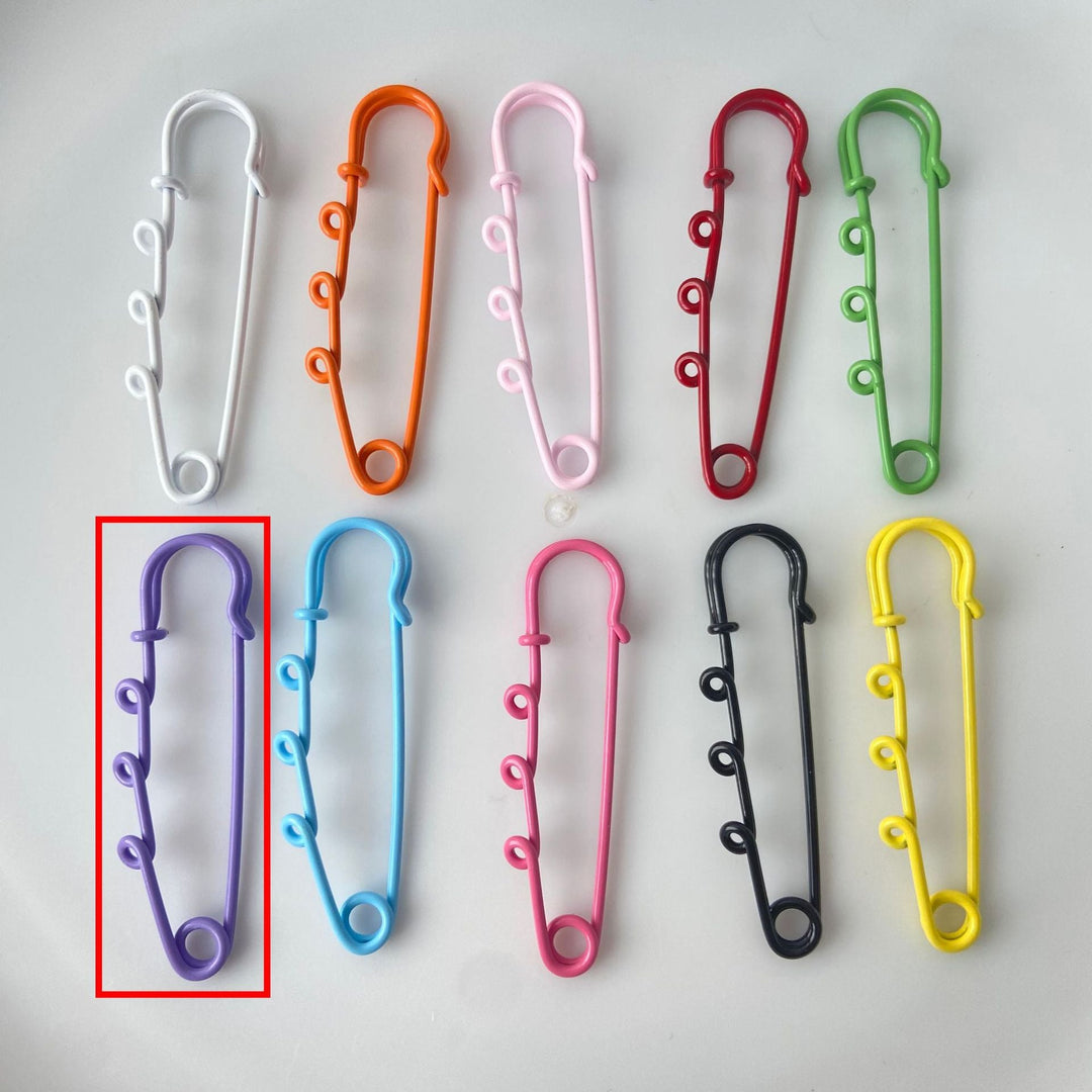 Decorative Safety Pin Brooch Kalsten
