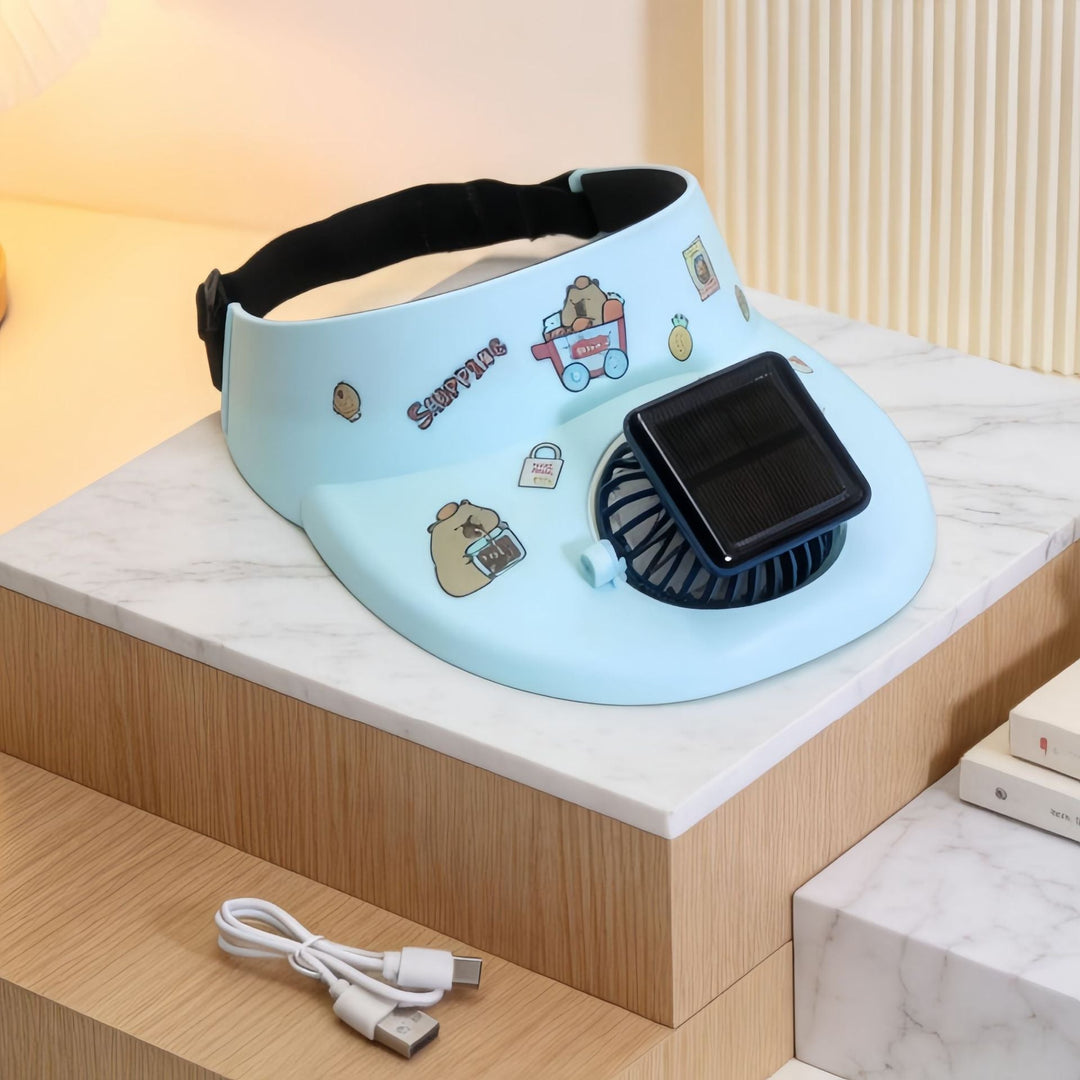Ladies Comfortable Table Fan with Playful Design Kalsten