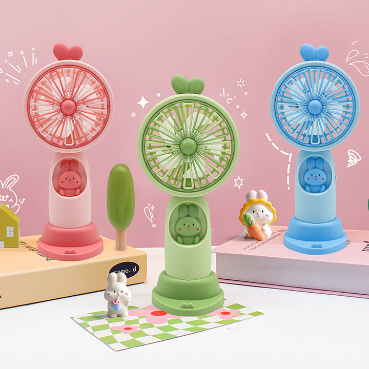 Unisex Portable Hand Fan with Animal Friendly Design Kalsten