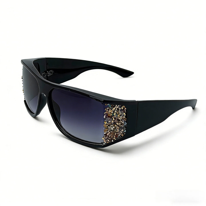 Women's Sporty Sunglasses with Sparkling Appliqués Kalsten