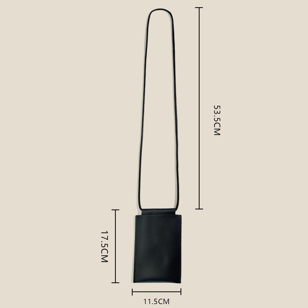 Leather Crossbody Card Holder Kalsten