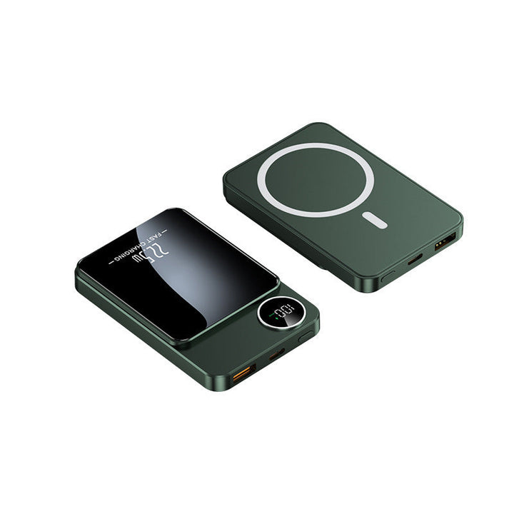 Slim Powerbank with wireless charging function and digital display Kalsten