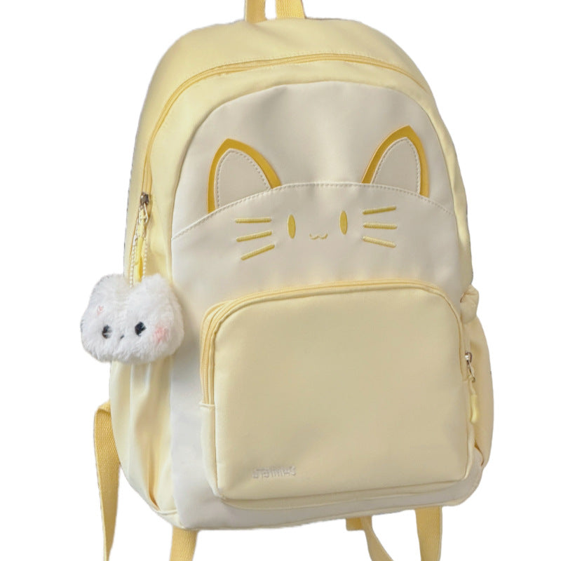 Cute Cat Face Backpack Kalsten