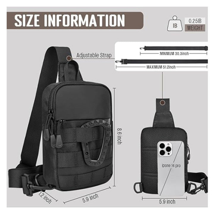 Practical shoulder bag Kalsten