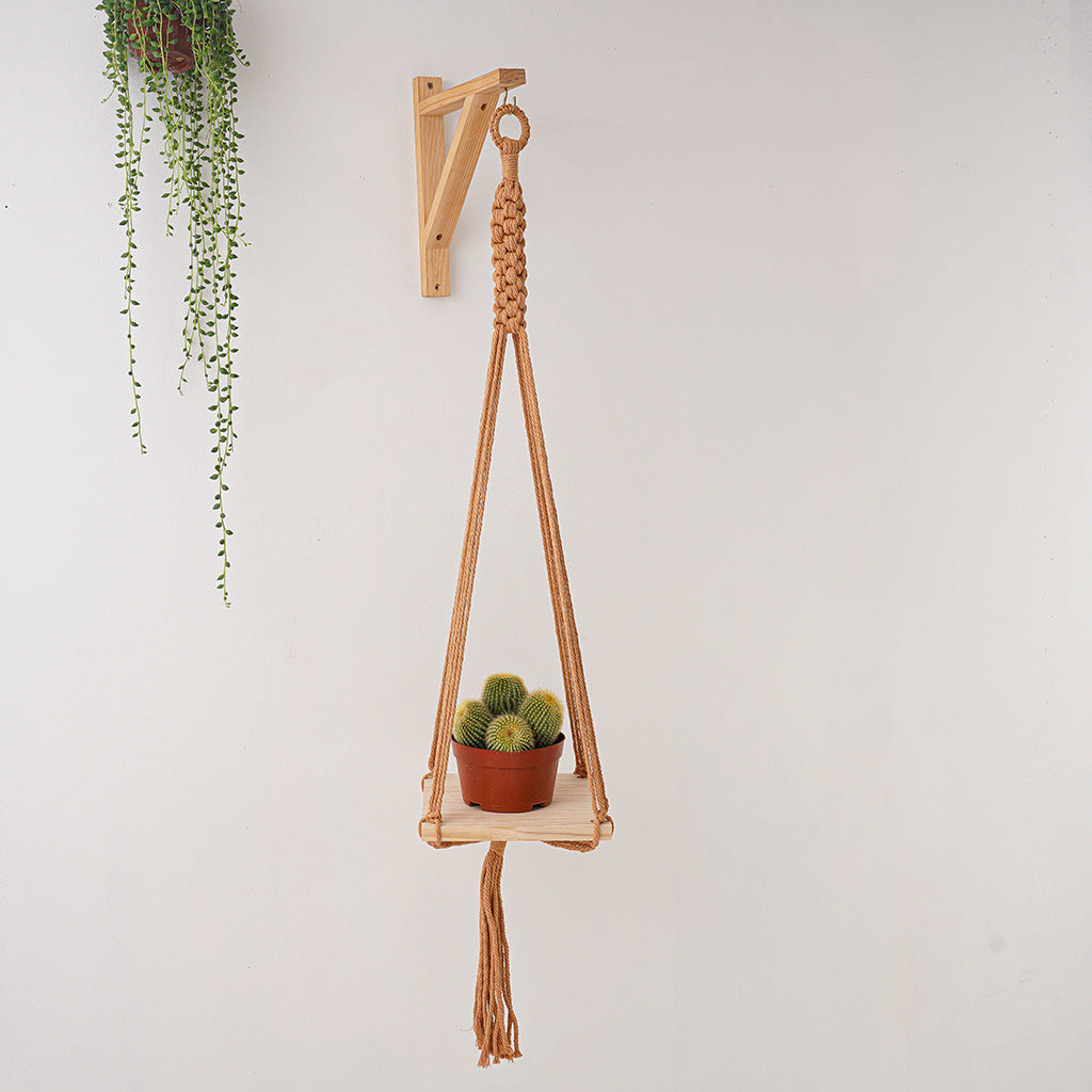 Macrame Plant Hanging Shelf Acalora