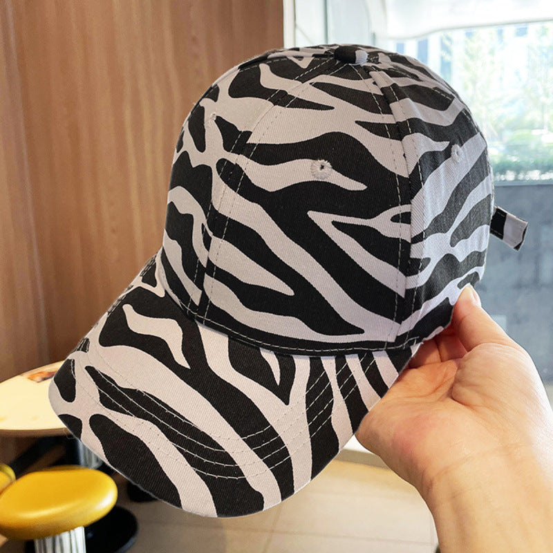 Women's Trendy Animal Print Adjustable Baseball Cap Kalsten