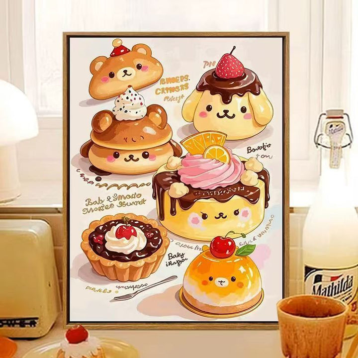 Cute Dessert-Themed Wall Art Kalsten