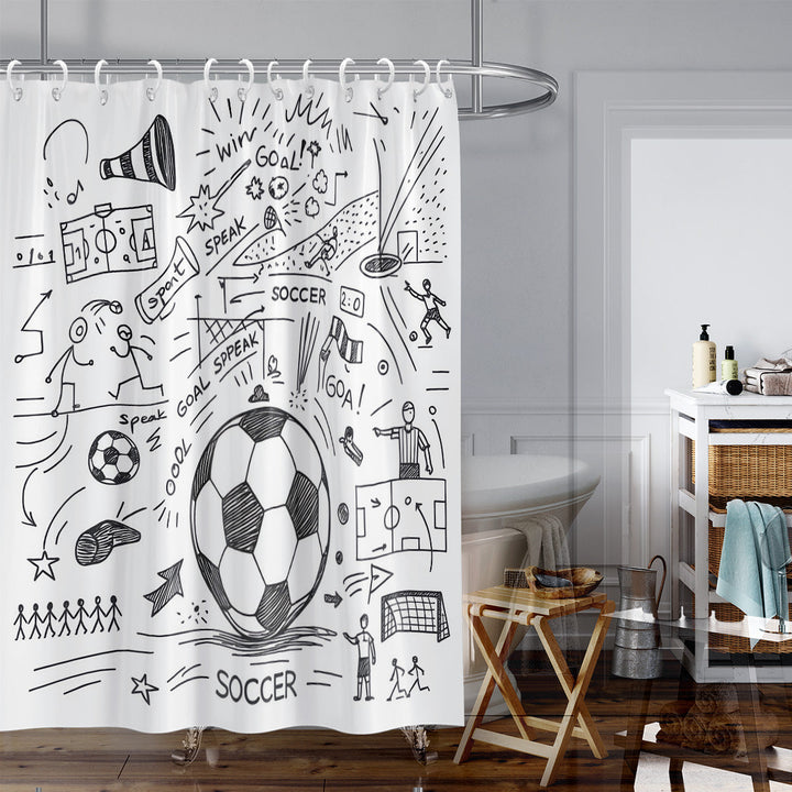 Artistic Tree Design Shower Curtain Kalsten