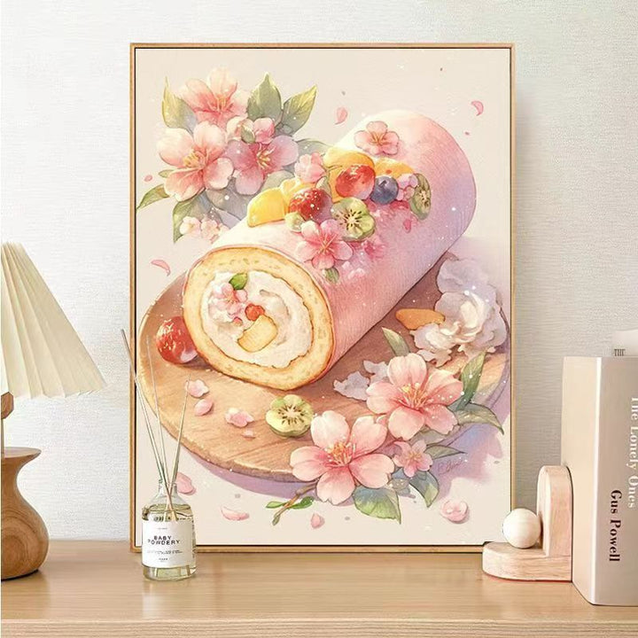 Gourmet Dessert-Themed Canvas Wall Art Kalsten