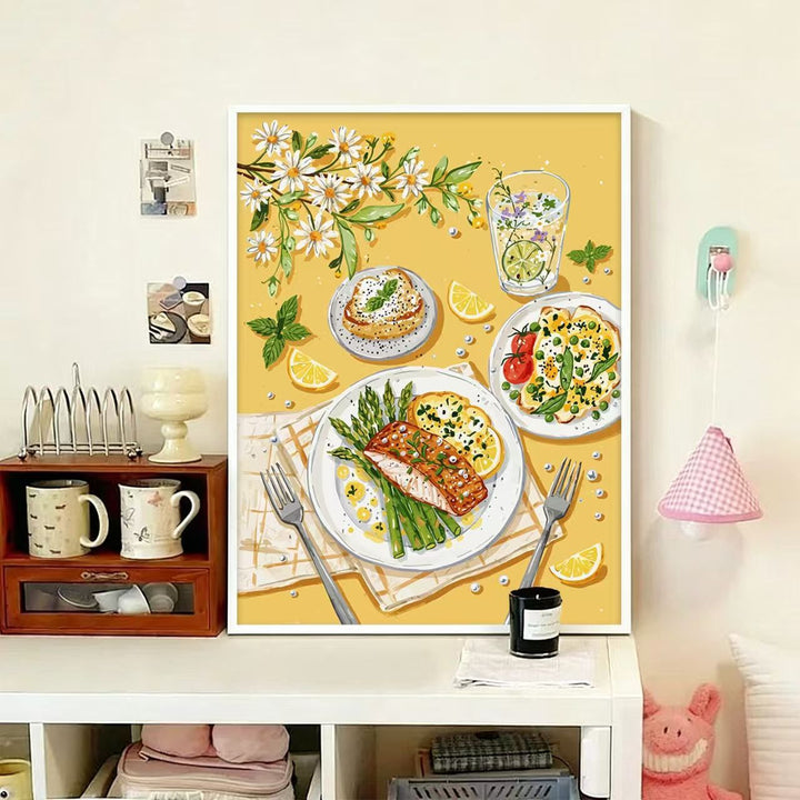 Culinary-Themed Decorative Wall Art Kalsten
