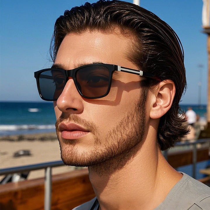 Men's Classic Square Frame Sunglasses Kalsten