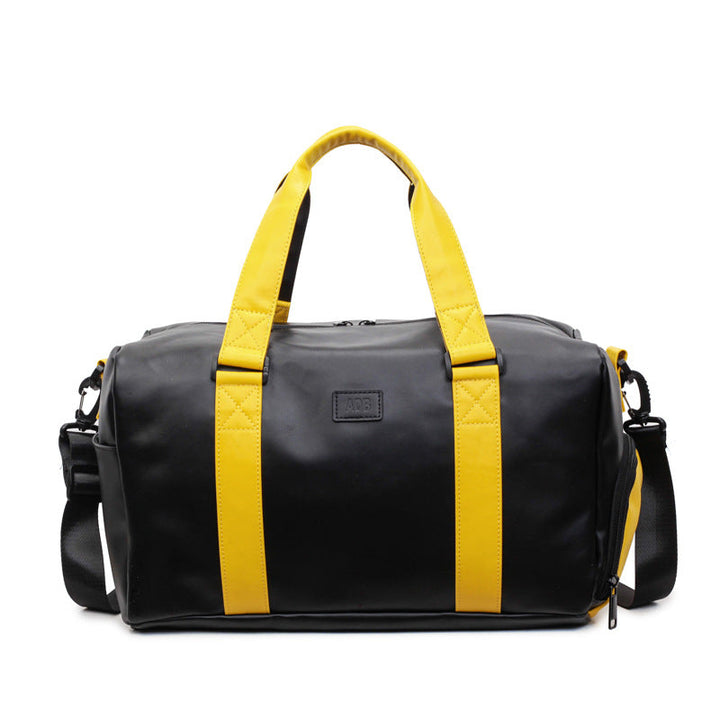 Sporty duffel bag with durable water-repellent material and versatile carrying options Kalsten