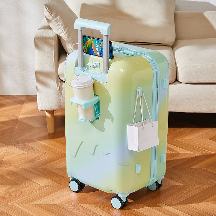 Unisex Innovative Charging Travel Suitcase Kalsten