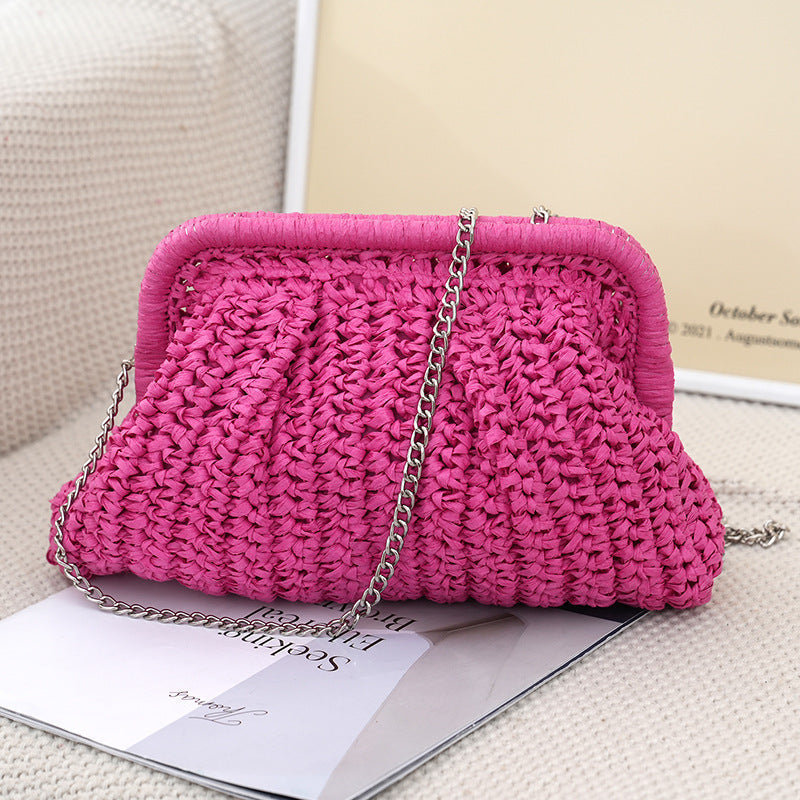 Fashionable handbag with loose folding design Kalsten