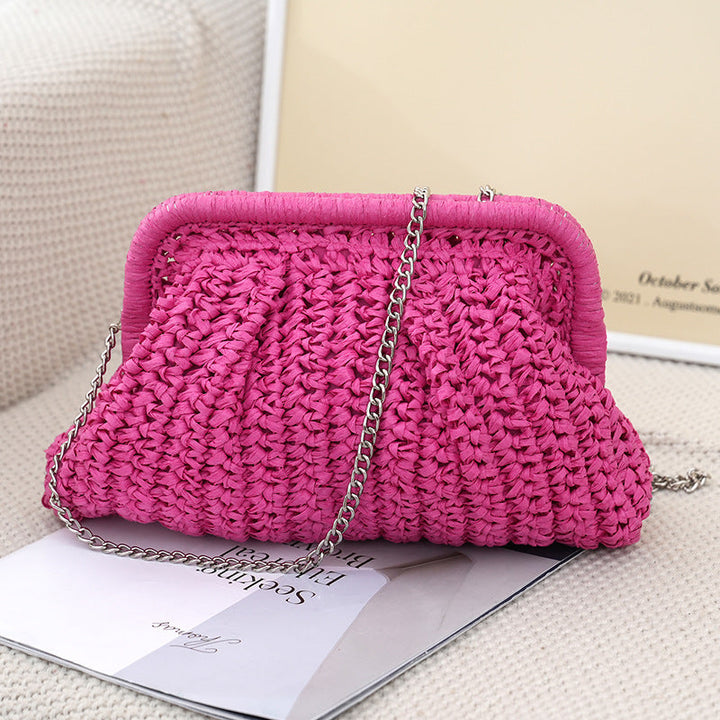 Fashionable handbag with loose folding design Kalsten
