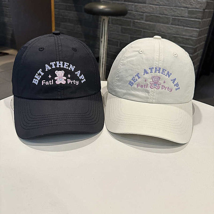Women's Playful Embroidered Cap Kalsten