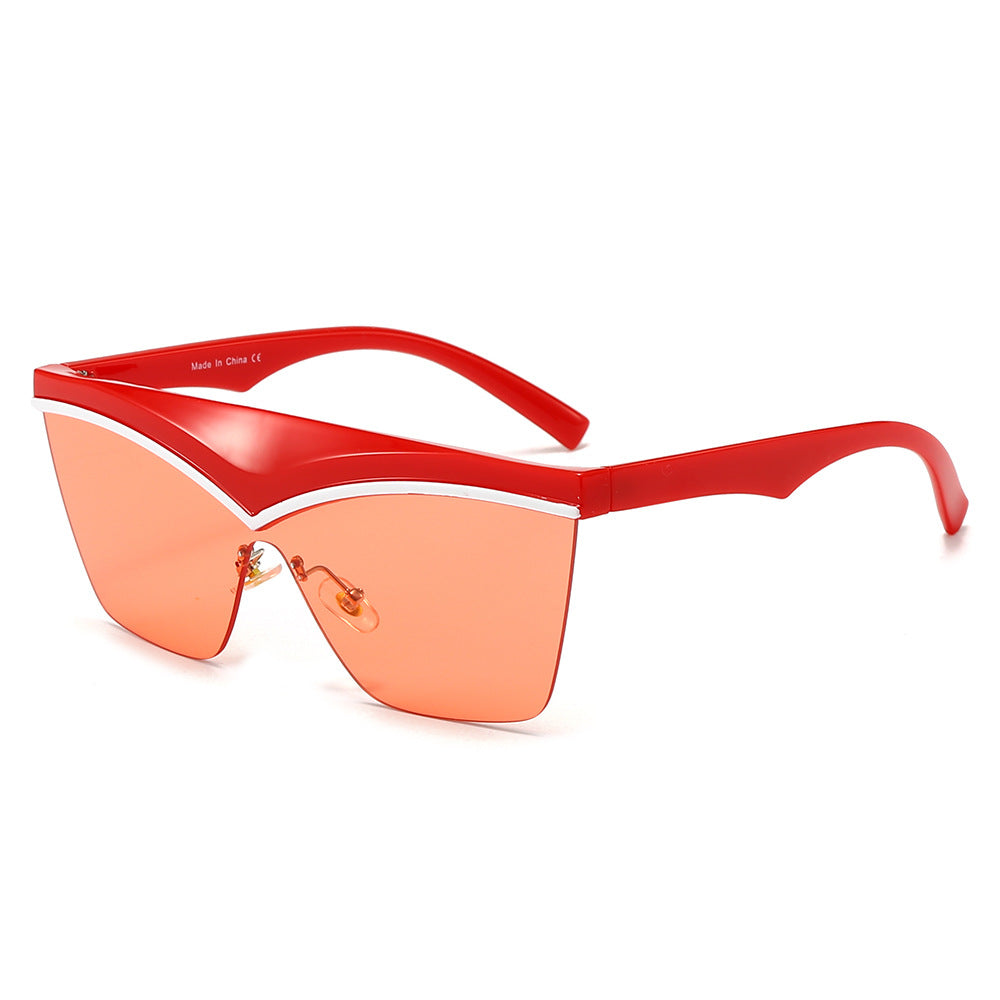 Ladies Designer Sunglasses with Asymmetrical Frame and High-Tech Lenses Kalsten