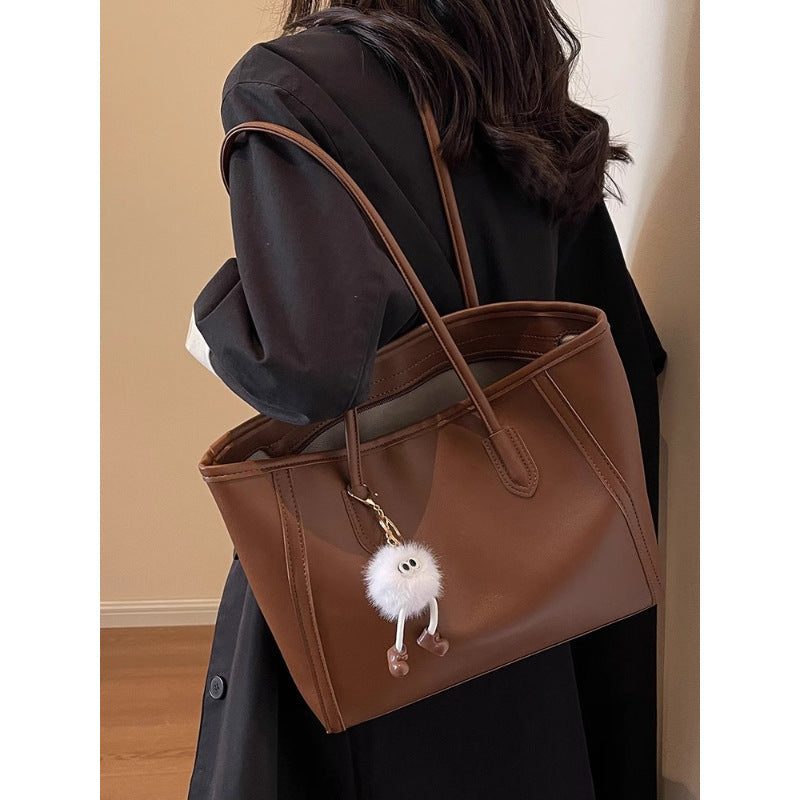 Classic Faux Leather Tote Bag Kalsten