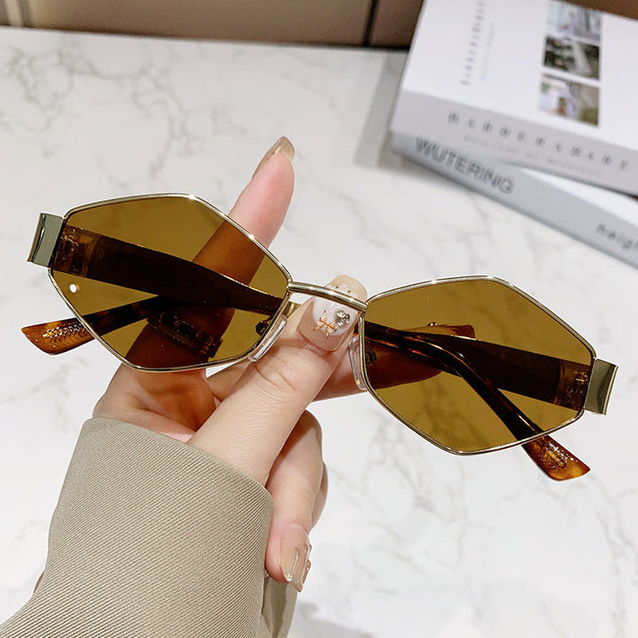 Women's Geometric Cat-Eye Sunglasses Kalsten