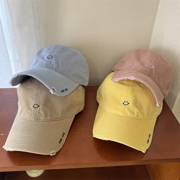 Women's Casual Smile-Embroidered Cap Kalsten