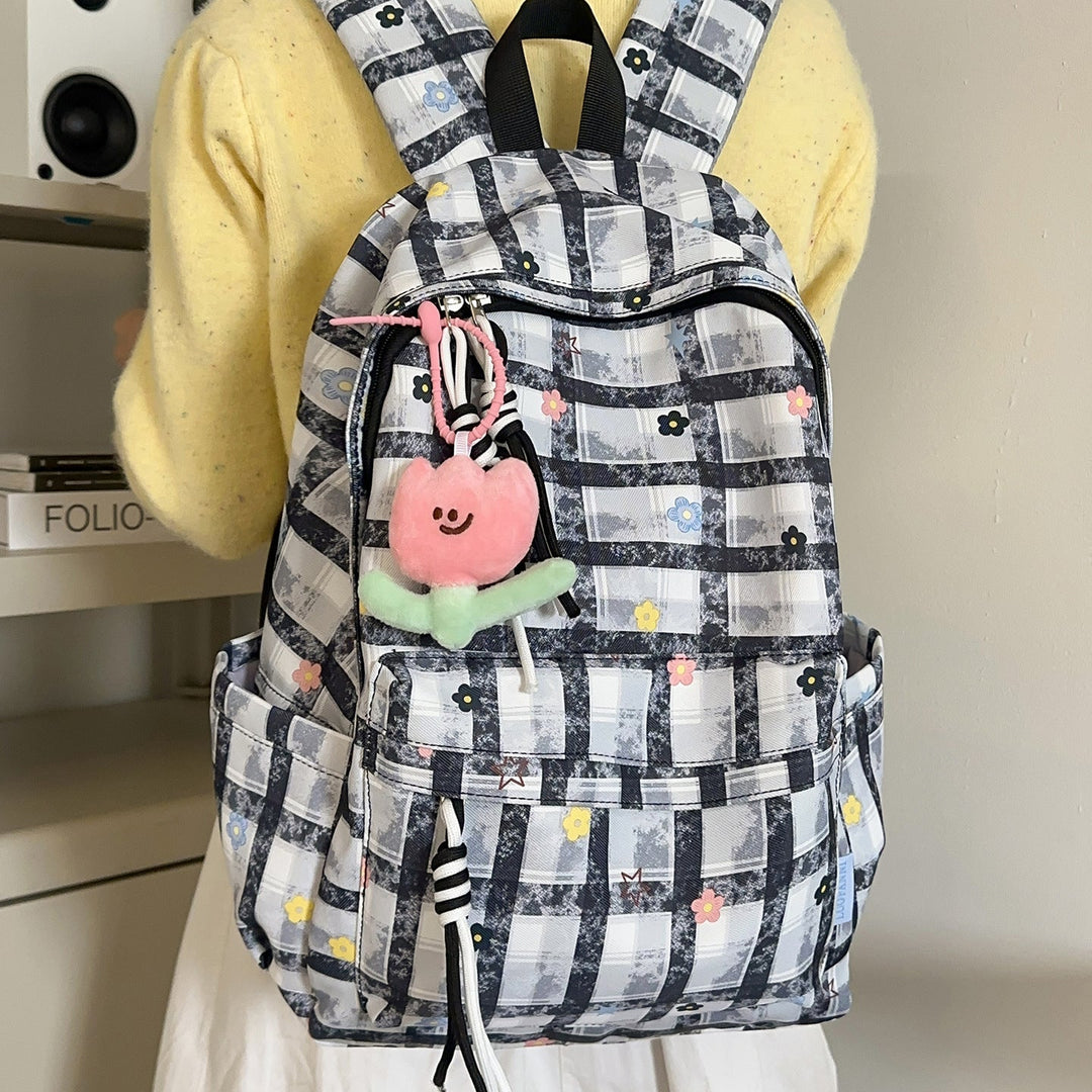 Floral Patterned Everyday Backpack Kalsten
